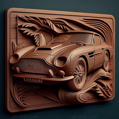 3D мадэль Aston Martin DB5 (STL)